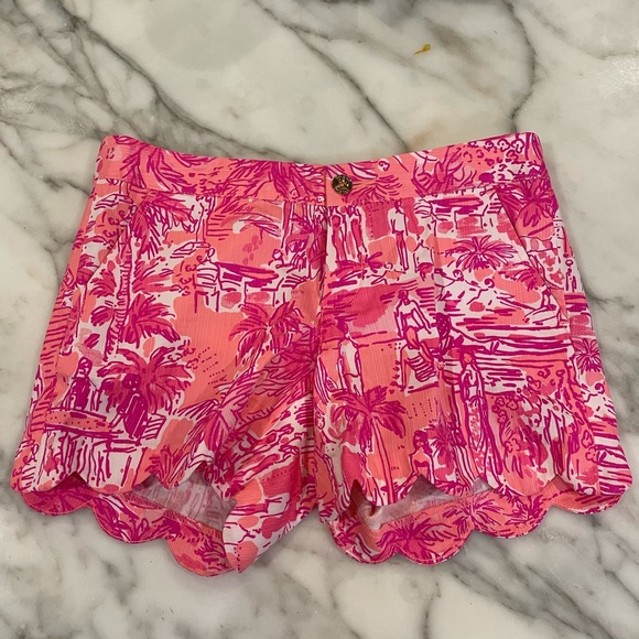 The Buttercup Pink Shorts - Picture 1 of 3